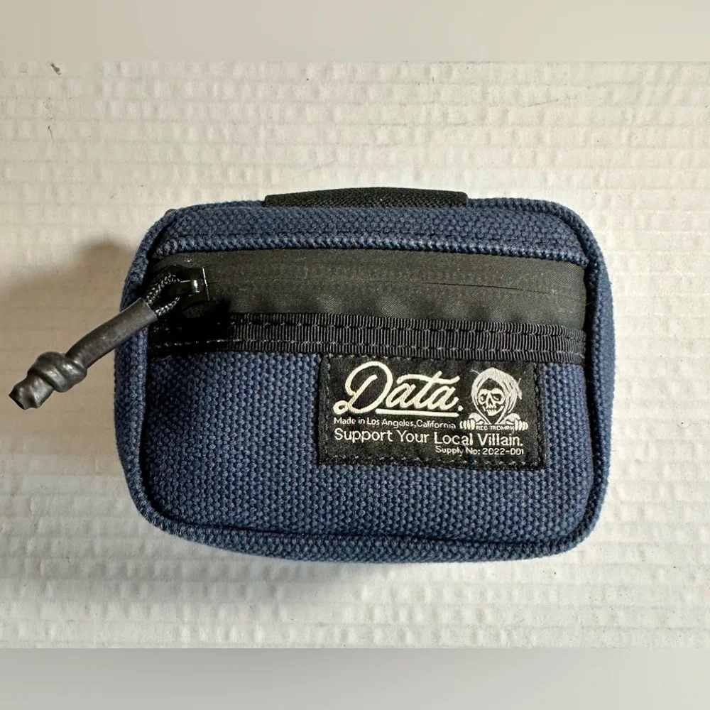 Data Crew What-A-Slider 001 Canvas Rare Snozzberry‎ Colorway EDC Pouch W/ Patch